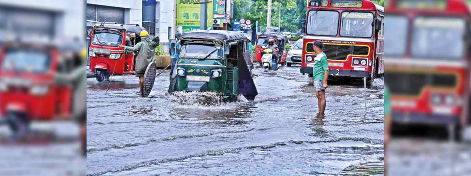 කොළඹ ජලයෙන් යටවන ස්ථාන 20කට ආසන්න ප්‍රමාණයක්